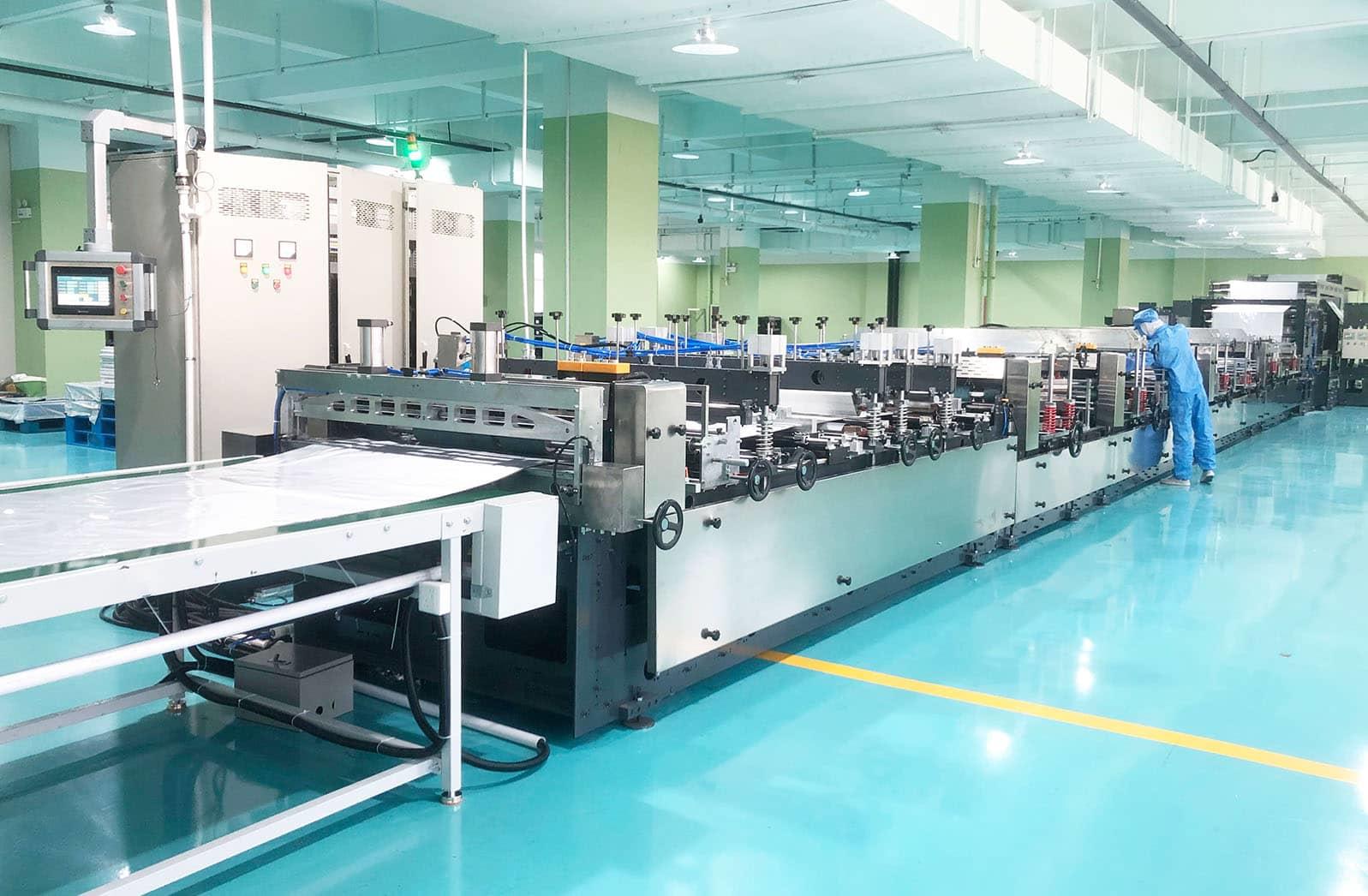  HANSIN's FIBC bag-making machine was brought into operation In November 2021