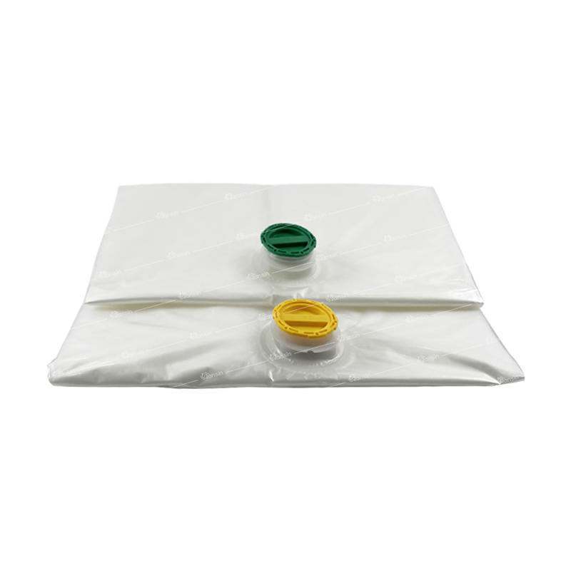 2" yellow square （Non-barrier）Double mouth pillow type ton bag