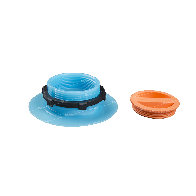 2" Discharge （Non-barrier）Transparent three-dimensional ton bag